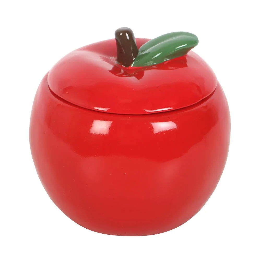 Apple Shaped Candle Jar - Image 4