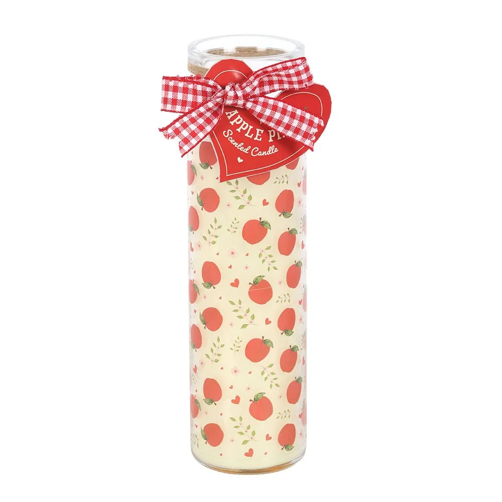 Apple Print Apple Pie Tube Candle, photo 2 of 5