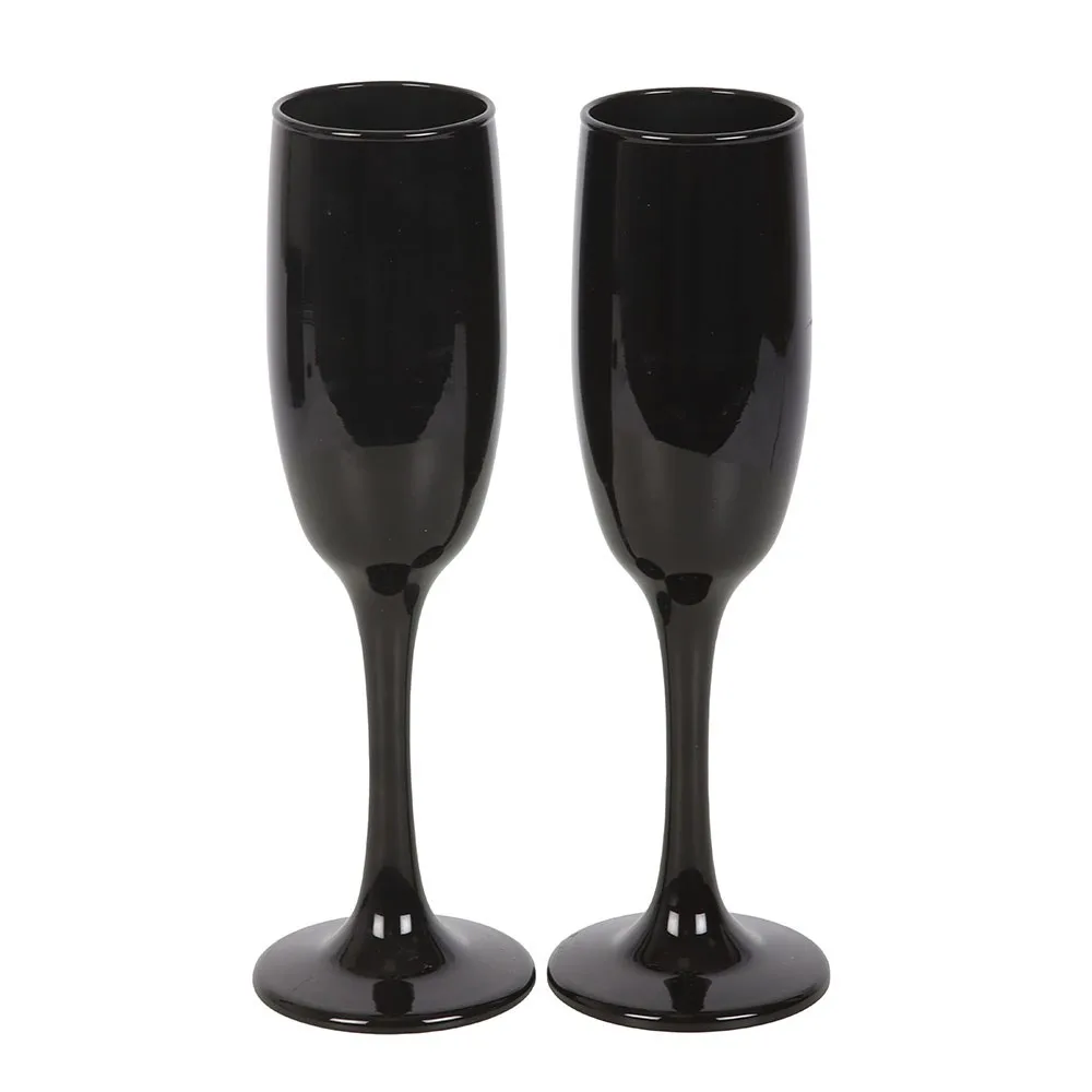 Set of 2 Dead Thirsty Champagne Flutes - Image 3