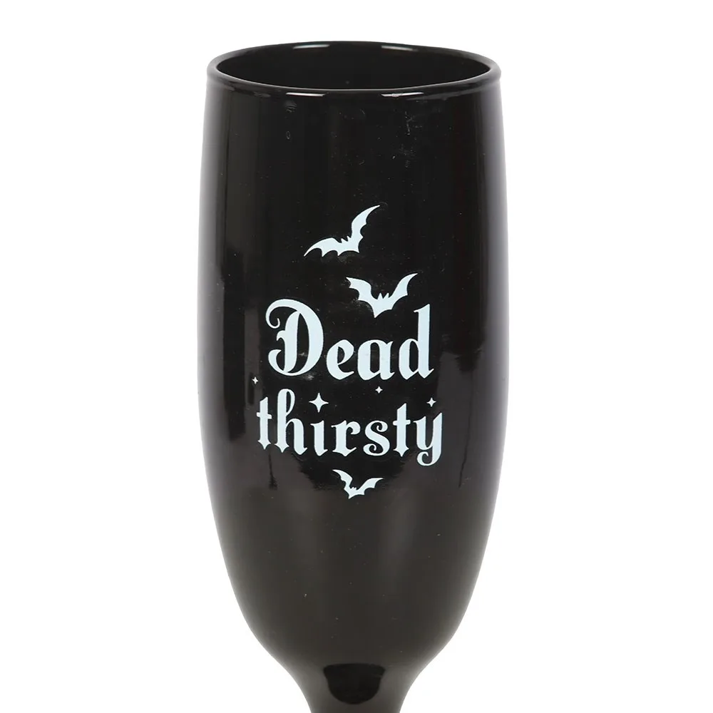 Set of 2 Dead Thirsty Champagne Flutes - Image 4