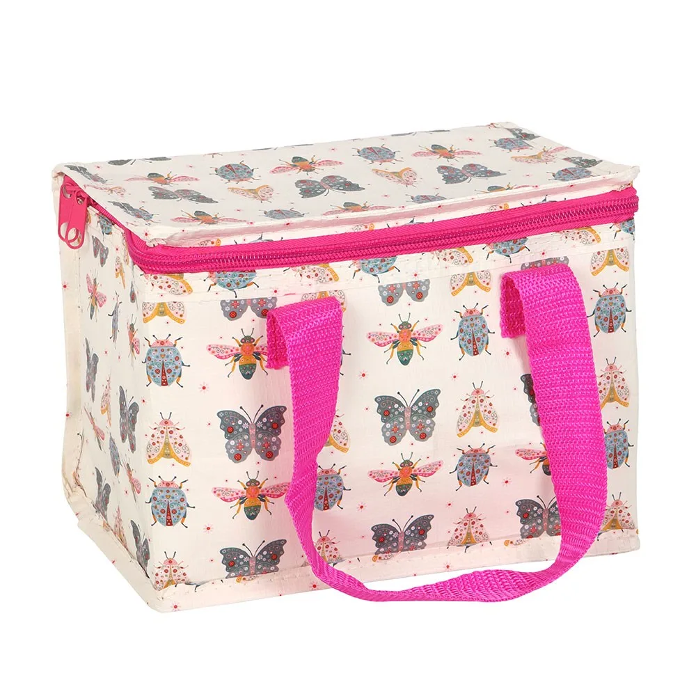 Floral Bug Print Lunch Bag - Image 2