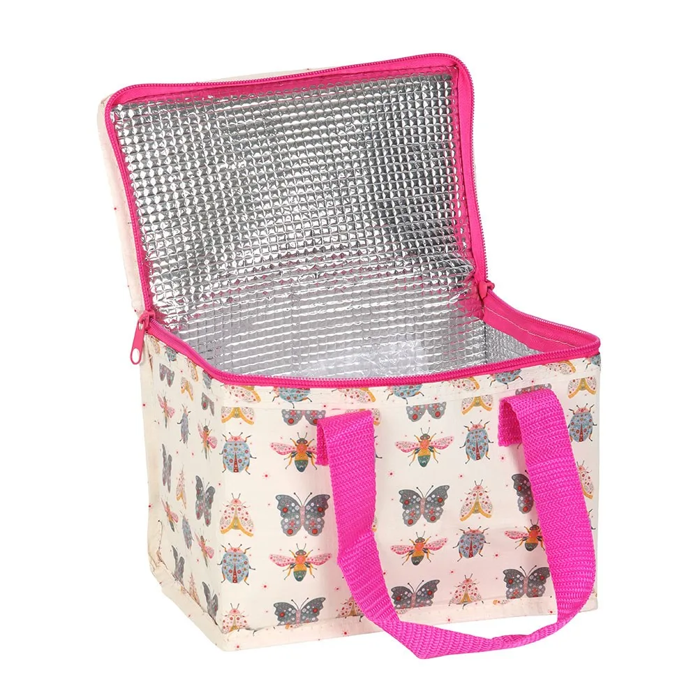 Floral Bug Print Lunch Bag - Image 4