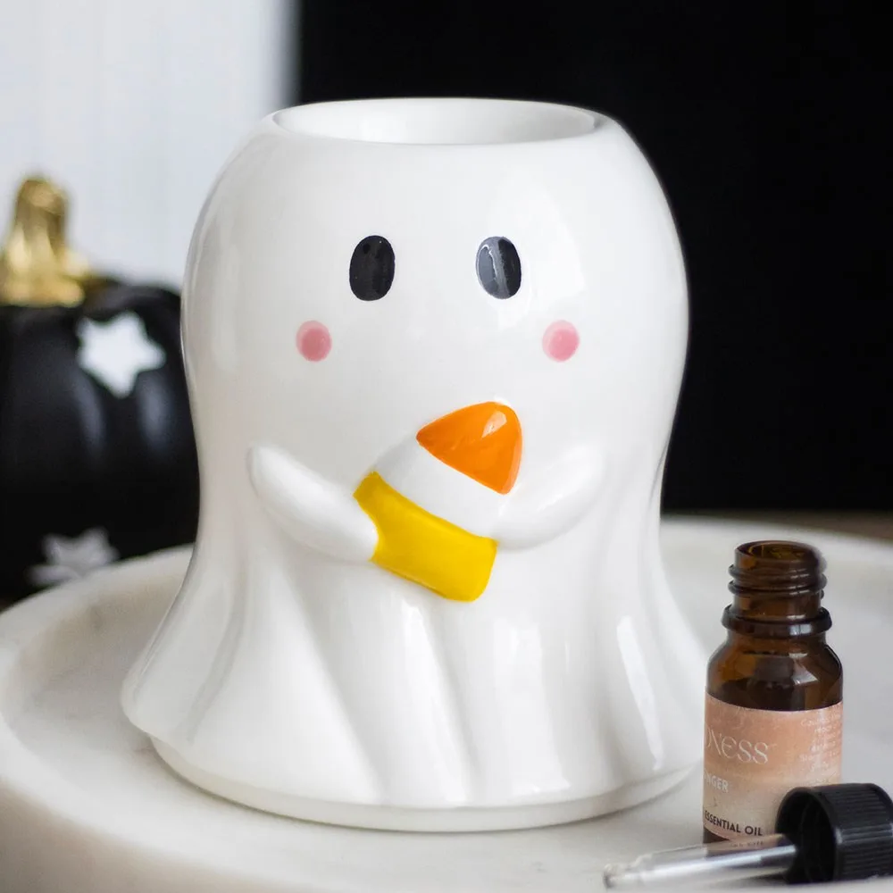 Candy Corn Ghost Oil Burner and Wax Warmer Candy Corn Ghost Oil Burner and Wax Warmer
