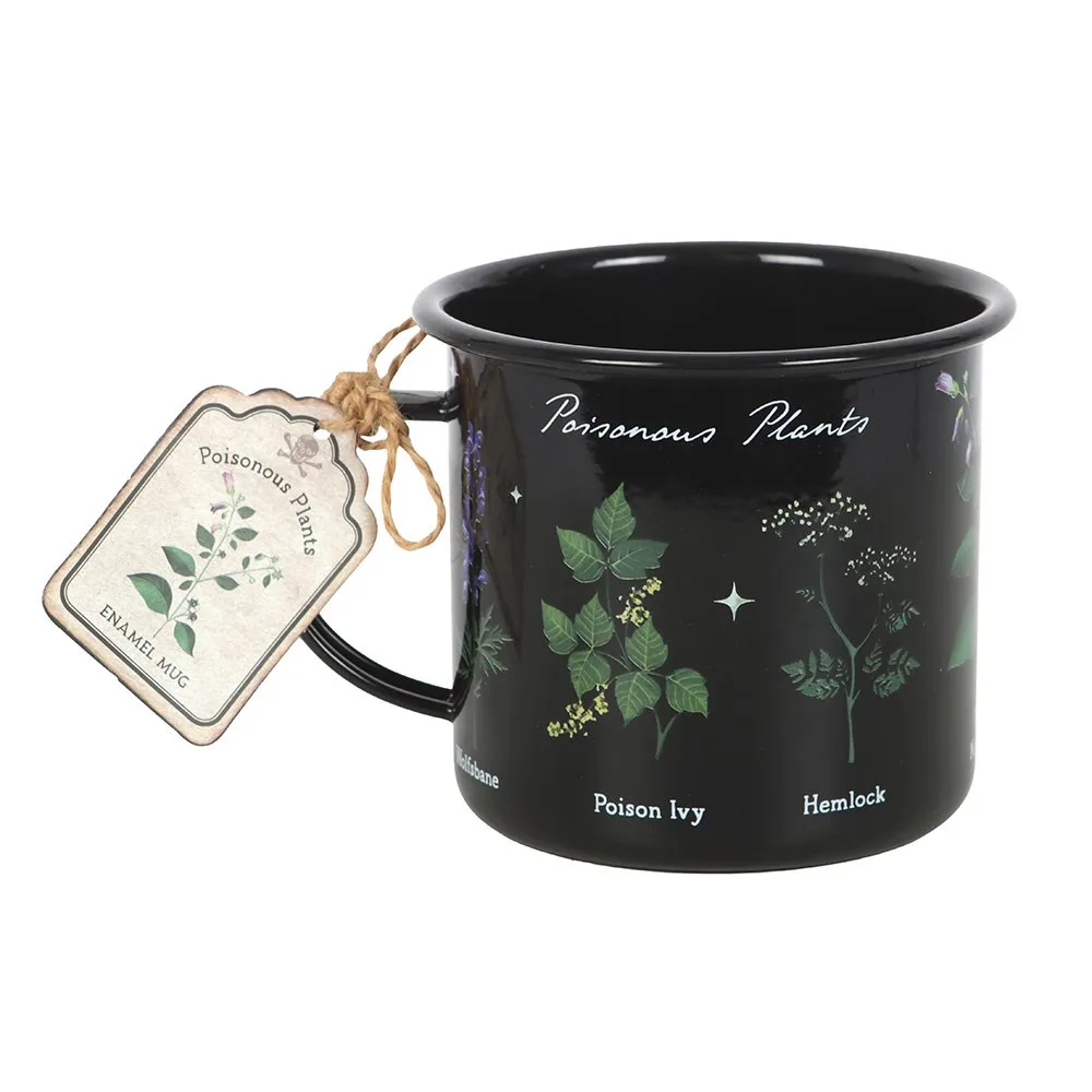 Poisonous Plants Enamel Mug - Image 2