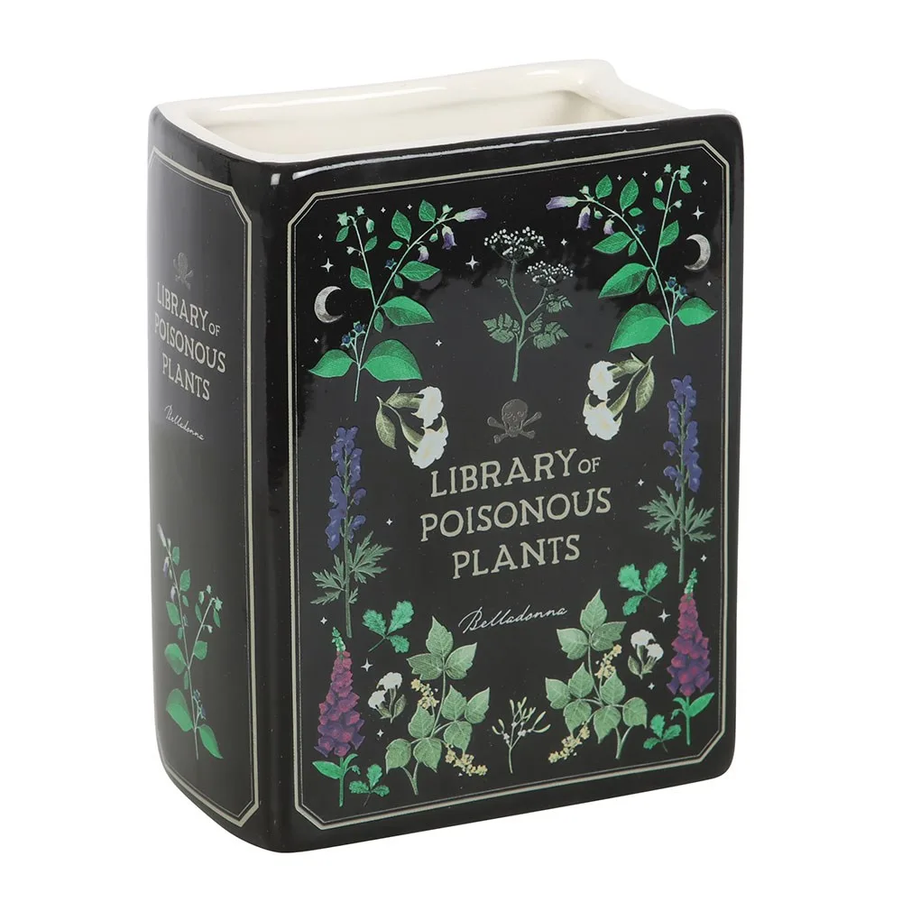 Poisonous Plants Book Shaped Vase - Image 2