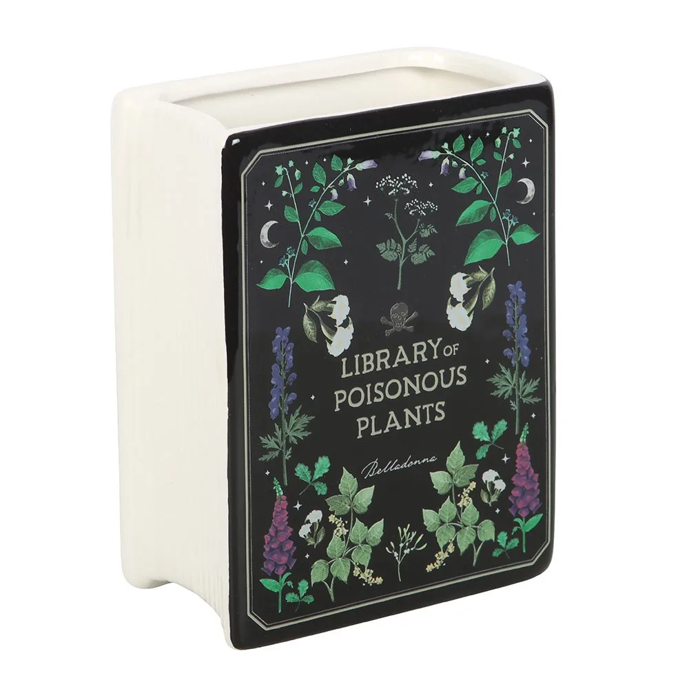 Poisonous Plants Book Shaped Vase - Image 3