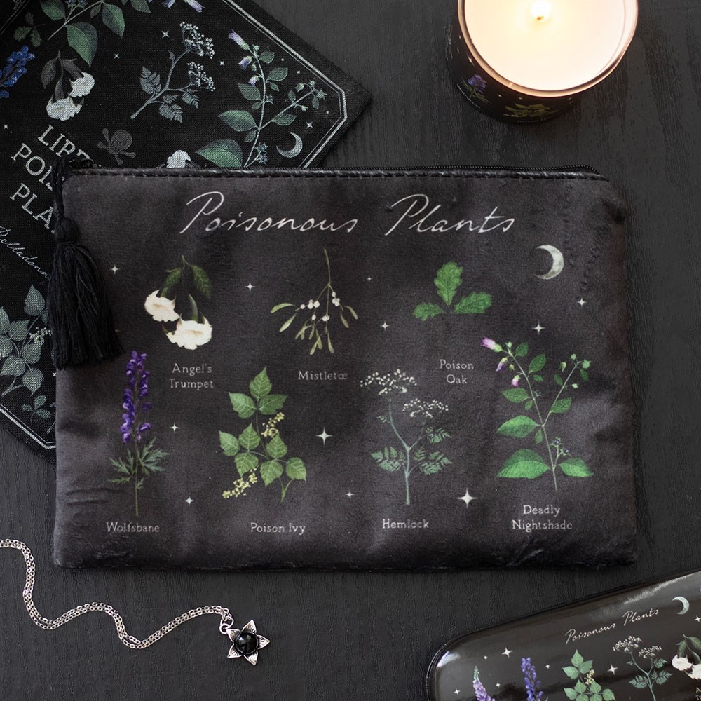 Poisonous Plants Makeup Bag Poisonous Plants Makeup Bag
