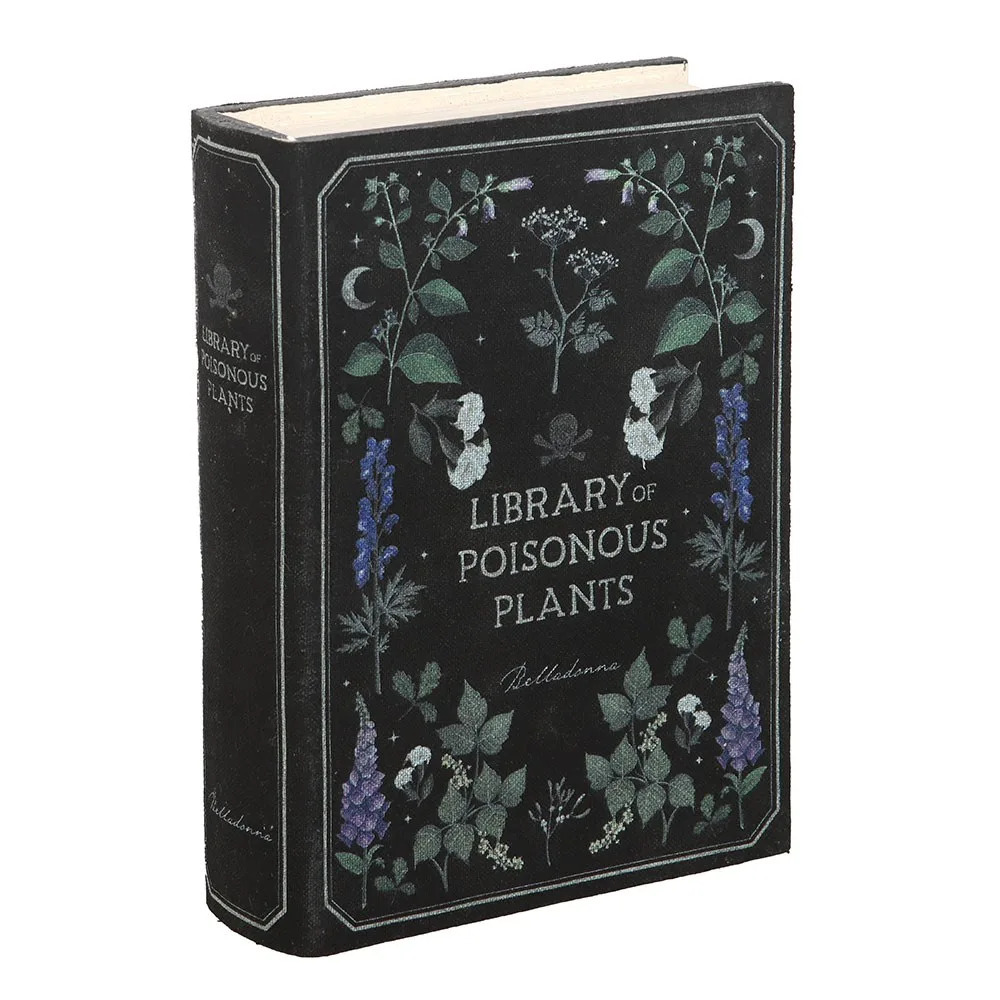 Library of Poisonous Plants Book Shaped Storage Box - Image 2