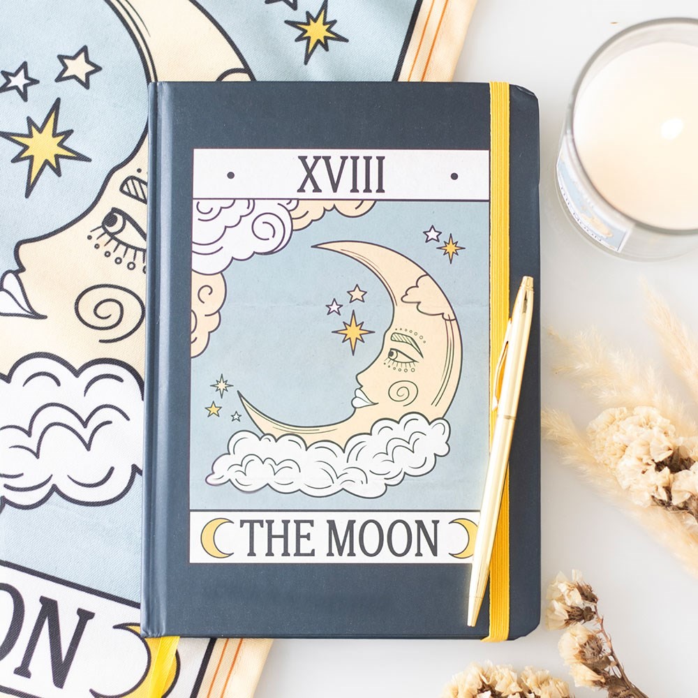 The Moon Vintage Tarot A5 Notebook The Moon Vintage Tarot A5 Notebook