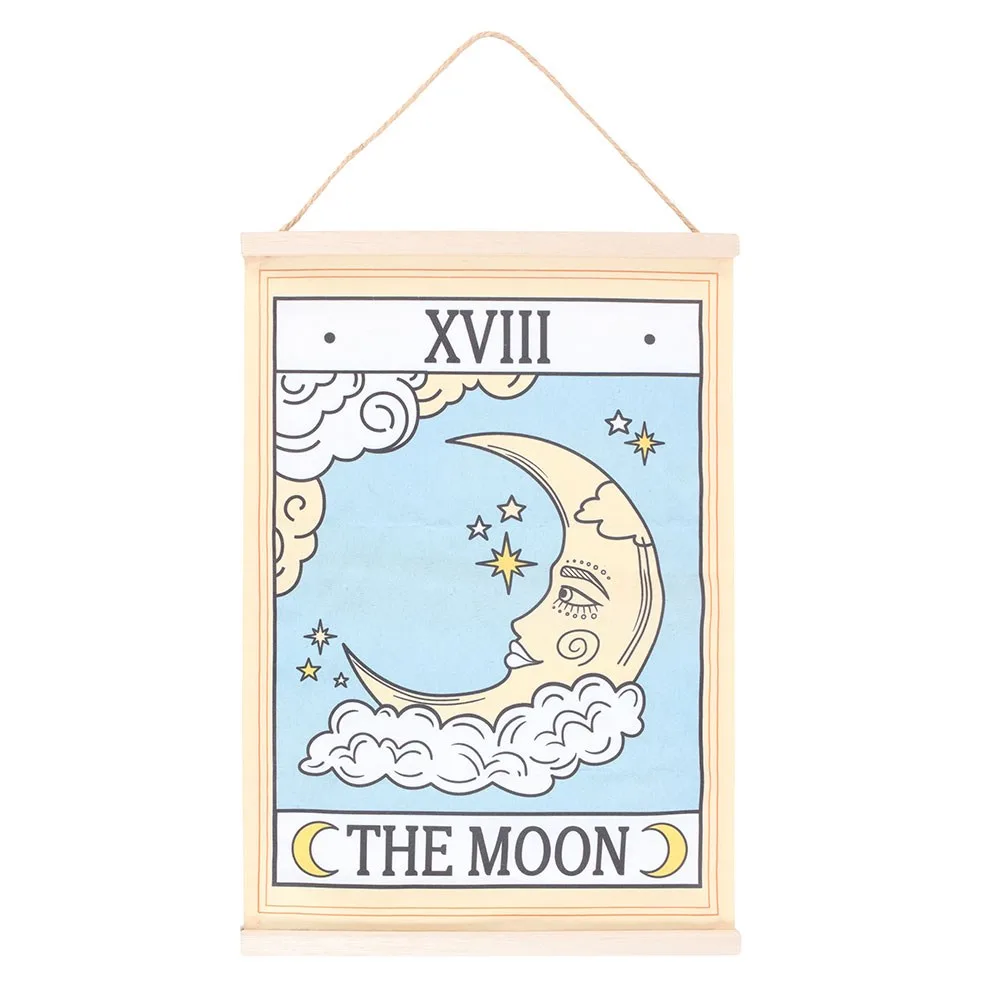The Moon Vintage Tarot Wall Hanging, photo 2 of 4