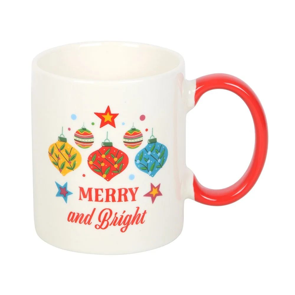 Merry and Bright Bauble Mug - Image 4