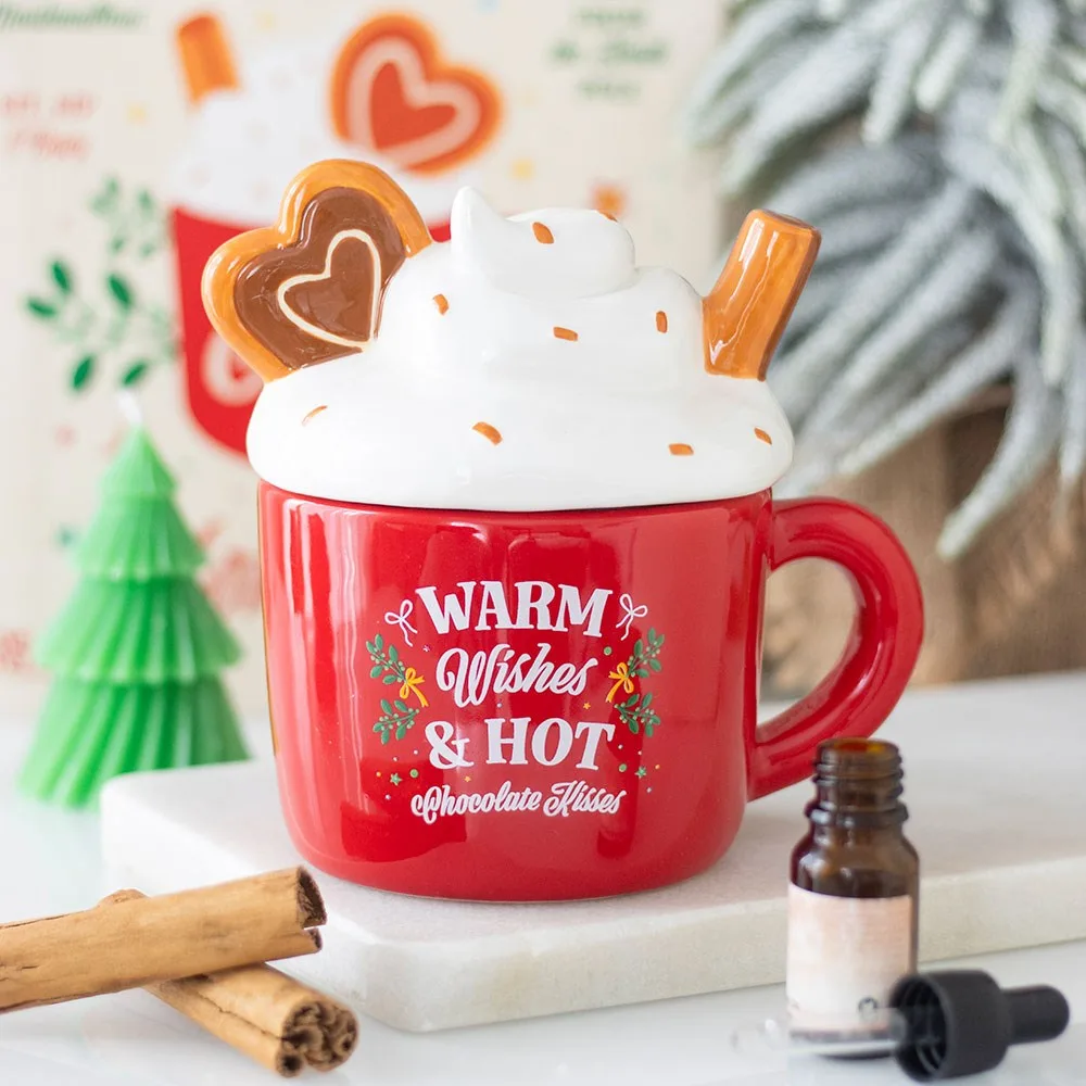 Hot Chocolate Mug Shaped Oil Burner Hot Chocolate Mug Shaped Oil Burner