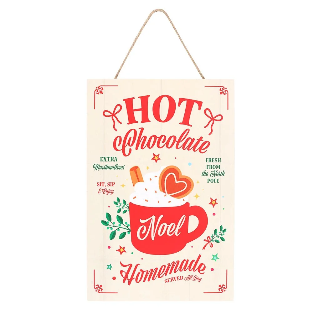 Homemade Hot Chocolate Hanging Sign - Image 2