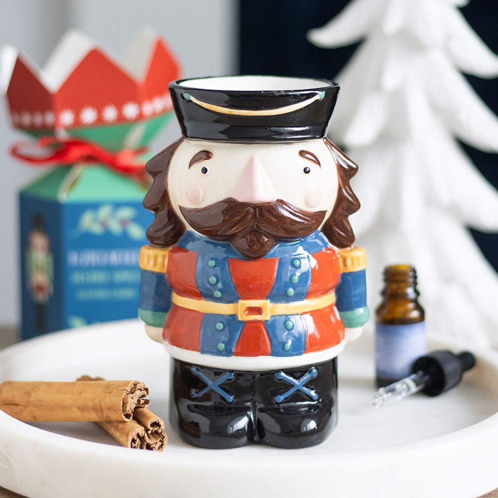 Nutcracker Shaped Oil Burner and Wax Warmer Nutcracker Shaped Oil Burner and Wax Warmer