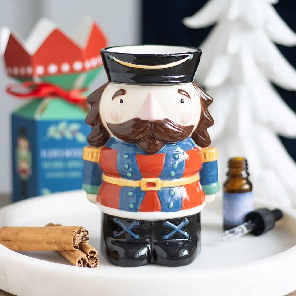 Nutcracker Shaped Oil Burner and Wax Warmer Nutcracker Shaped Oil Burner and Wax Warmer