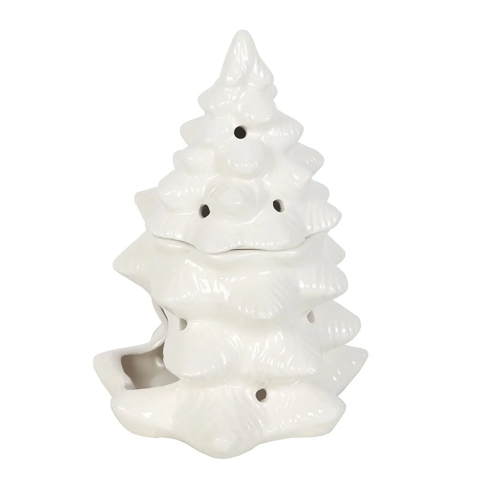 White Fir Tree Oil Burner and Wax Warmer, photo 4 of 6