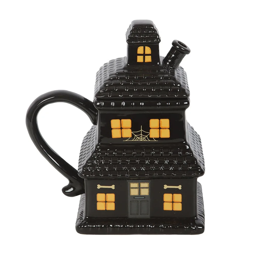 Black Haunted House Mug, photo 2 of 5