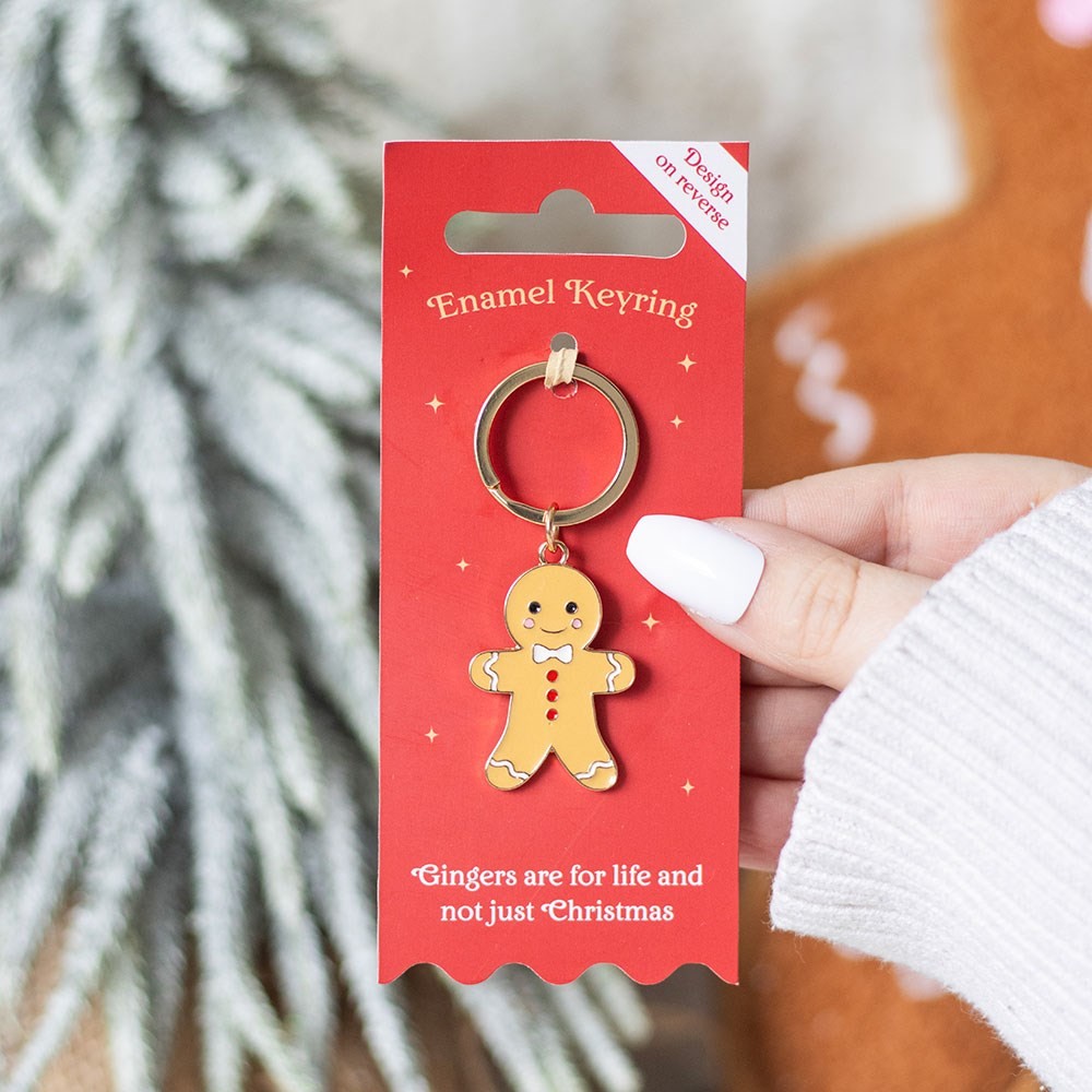 Gingerbread Man Keyring Gingerbread Man Keyring