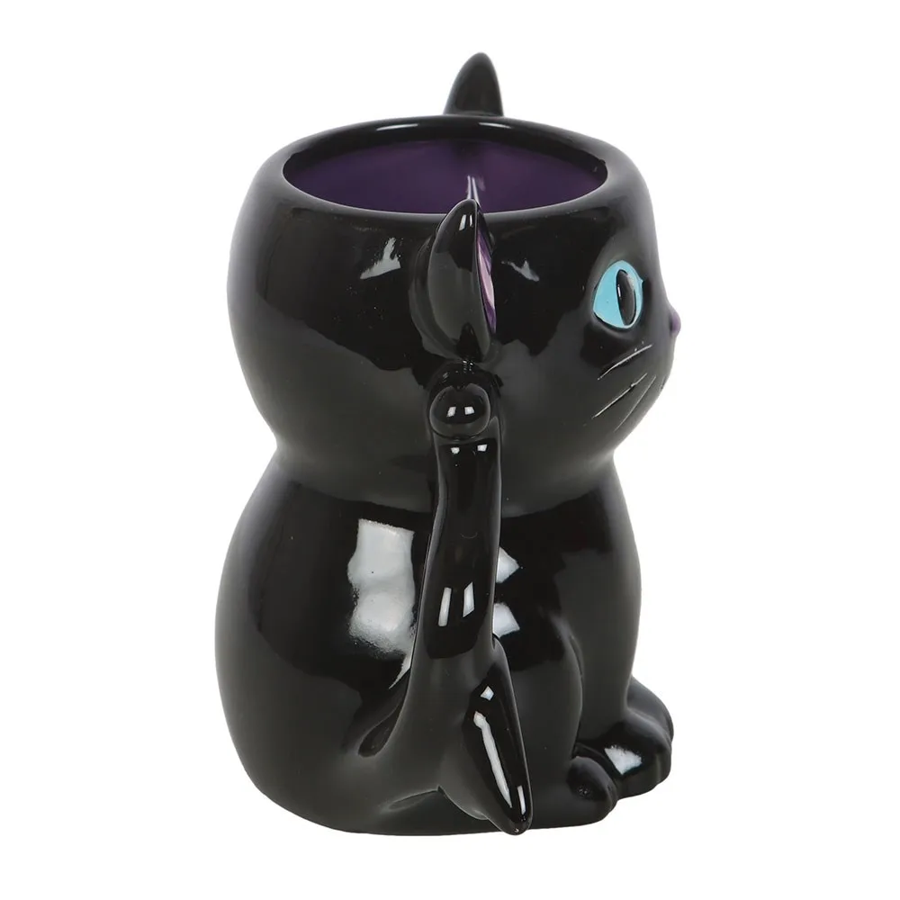 Cute and Creepy Bat Cat Mug, photo 3 of 5