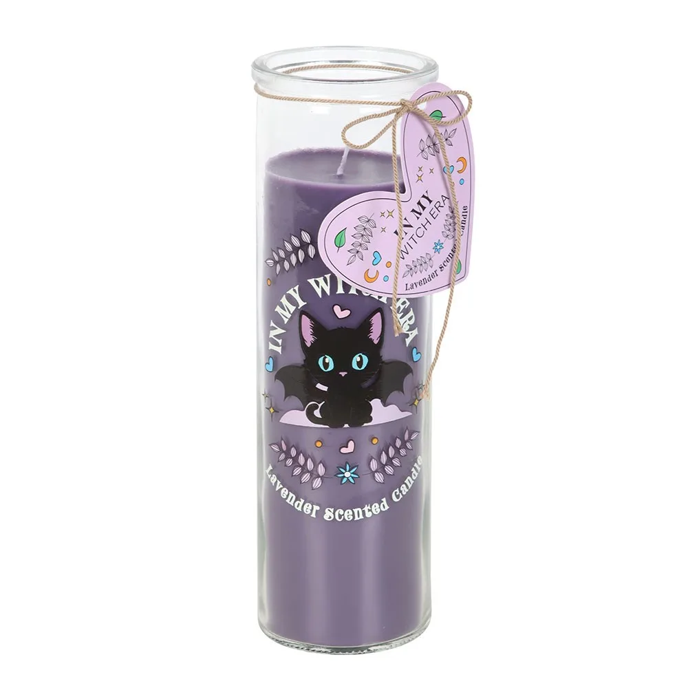 Of Whiskers and Wings Lavender Tube Candle - Image 2