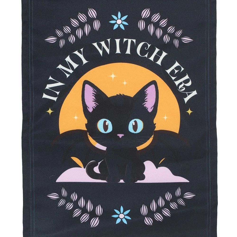 In My Witch Era Bat Cat Fabric Wall Hanging, photo 3 of 4