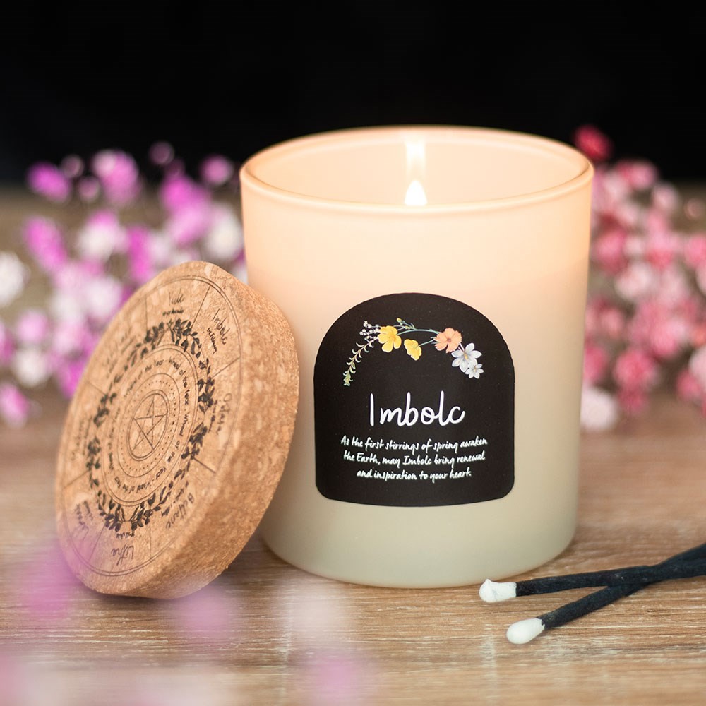 Imbolc Spiced Vanilla Wheel of the Year Candle Imbolc Spiced Vanilla Wheel of the Year Candle