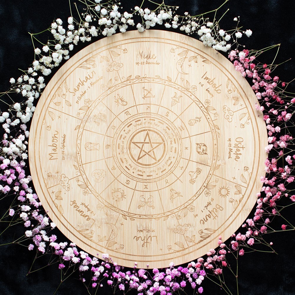 Wheel of the Year Serving Board Wheel of the Year Serving Board