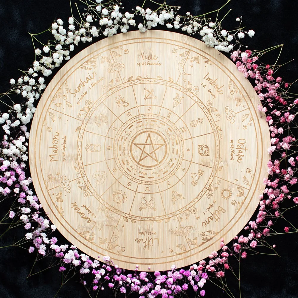 Wheel of the Year Serving Board Wheel of the Year Serving Board