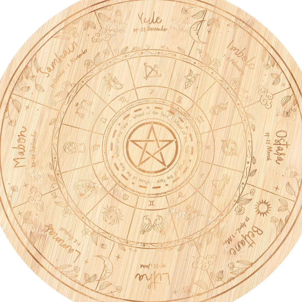 Wheel of the Year Serving Board, photo 3 of 4