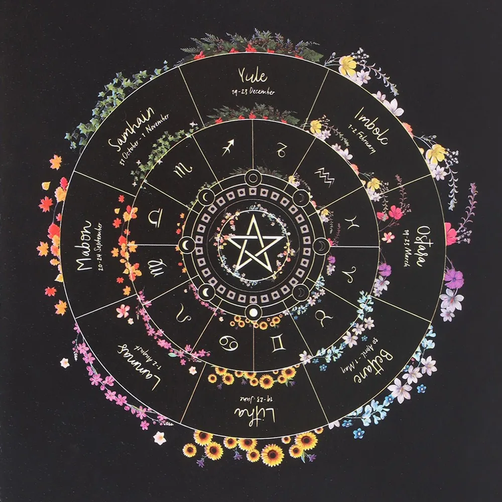 Wheel of the Year A5 Notebook - Image 4