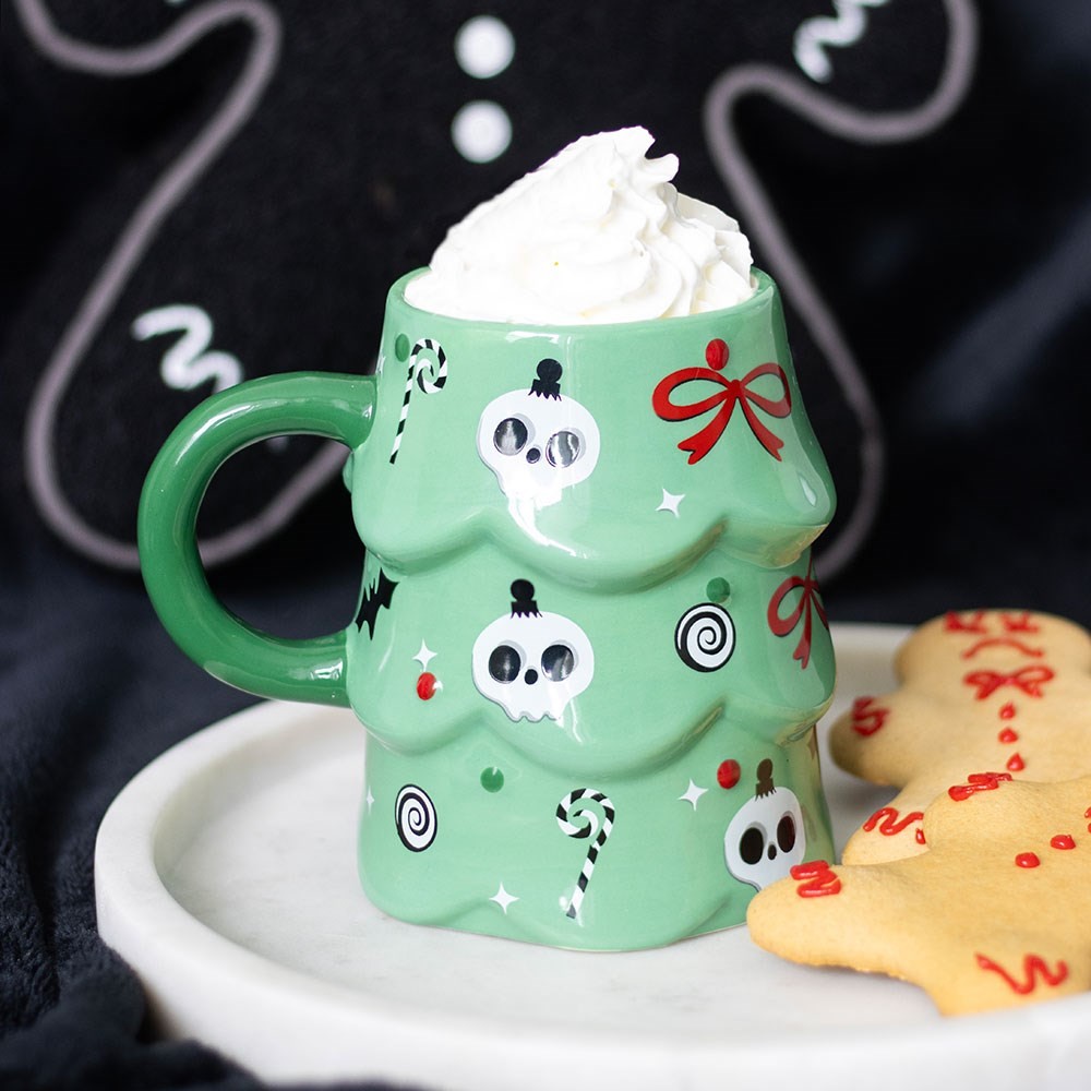 Creepy Christmas Tree Mug Creepy Christmas Tree Mug