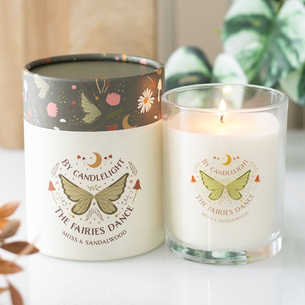 Fairy Wing Moss & Sandalwood Candle Fairy Wing Moss & Sandalwood Candle