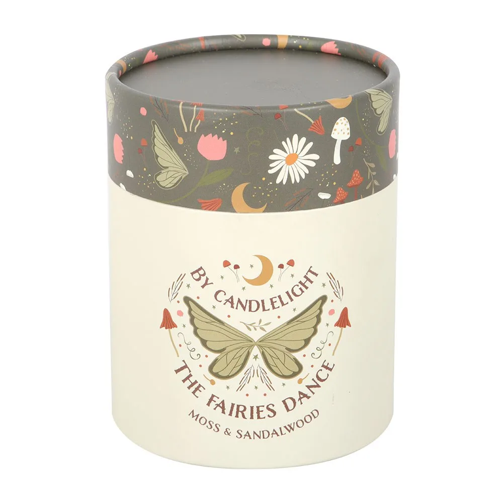 Fairy Wing Moss & Sandalwood Candle - Image 4
