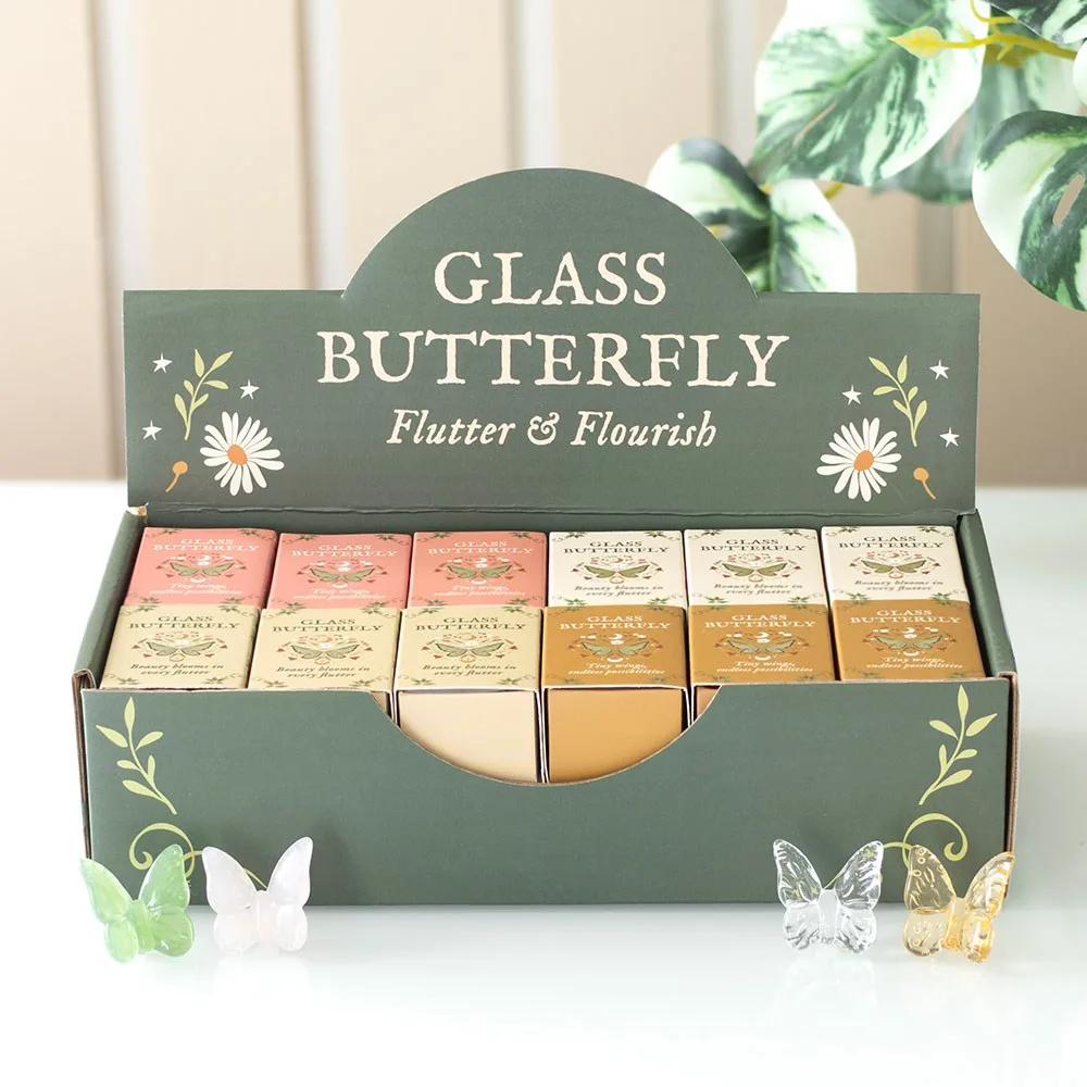 Set of 24 Butterfly Pocket Charms in Display Set of 24 Butterfly Pocket Charms in Display