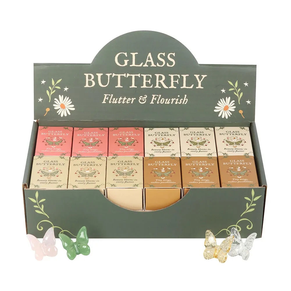 Set of 24 Butterfly Pocket Charms in Display - Image 2