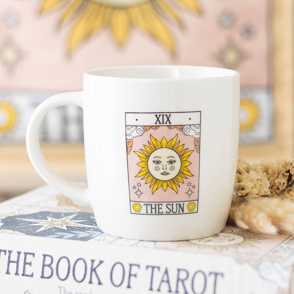 The Sun Vintage Tarot Mug The Sun Vintage Tarot Mug