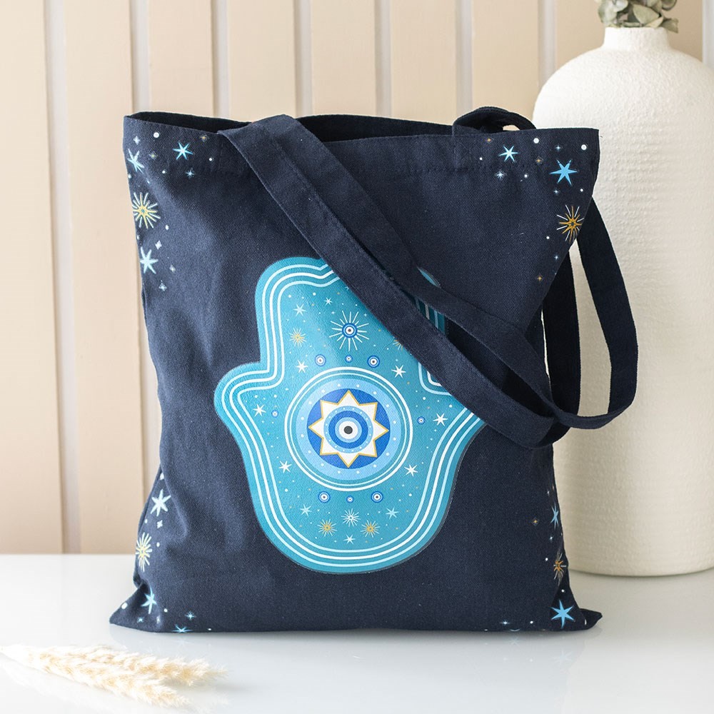 Hand of Hamsa Polycotton Tote Bag Hand of Hamsa Polycotton Tote Bag