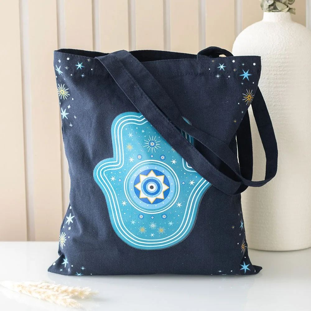 Hand of Hamsa Polycotton Tote Bag Hand of Hamsa Polycotton Tote Bag