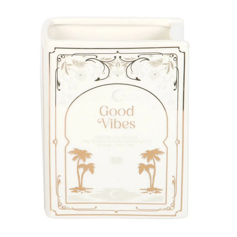White Book Shaped Vase - Image 4