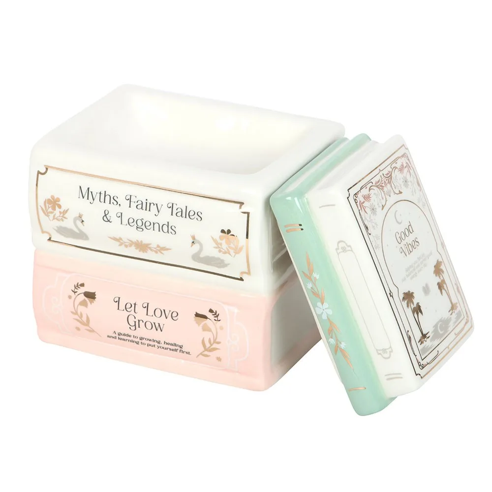 Book Stack Oil Burner and Wax Warmer - Image 4