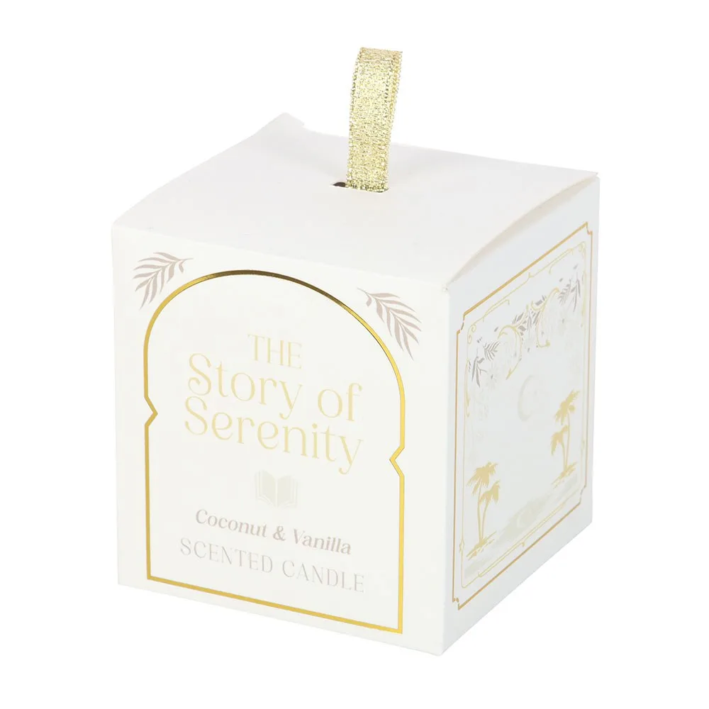 The Story of Serenity Coconut & Vanilla Candle - Image 4