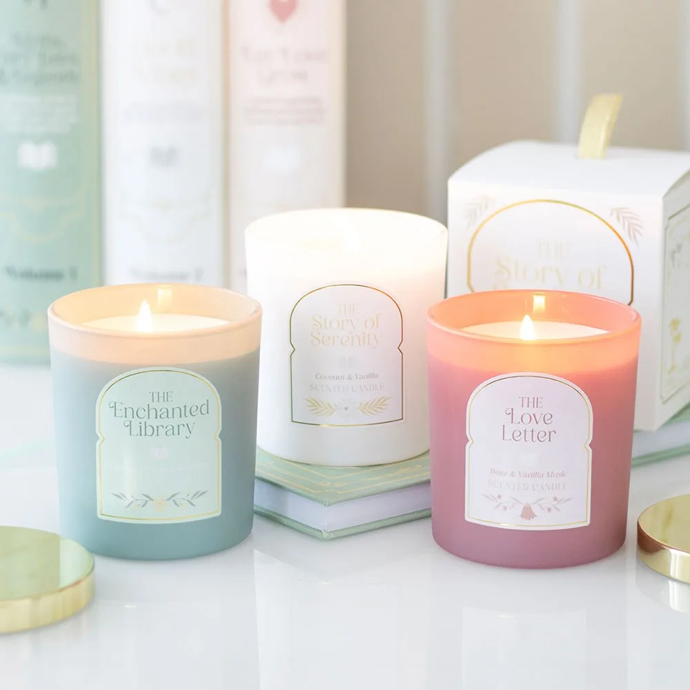 The Story of Serenity Coconut & Vanilla Candle - Image 5