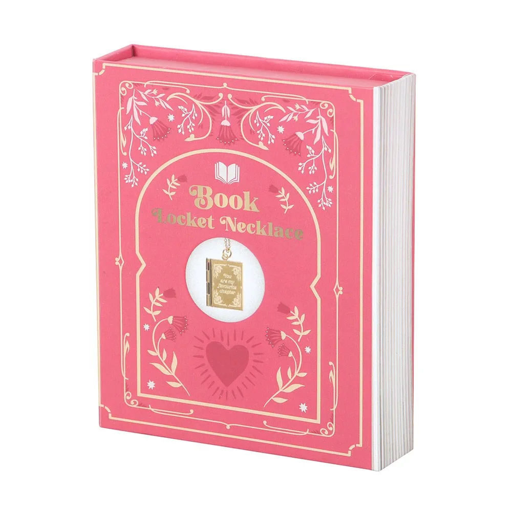 Book Shaped Locket Necklace in Gift Box - Image 6