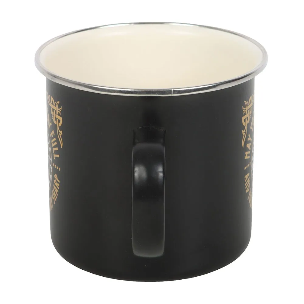 Viking Compass Enamel Mug - Image 4