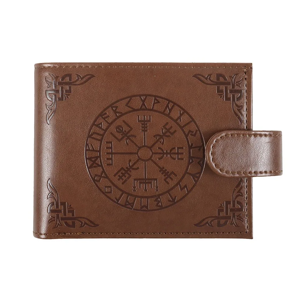 Viking Compass Faux Leather Wallet - Image 2