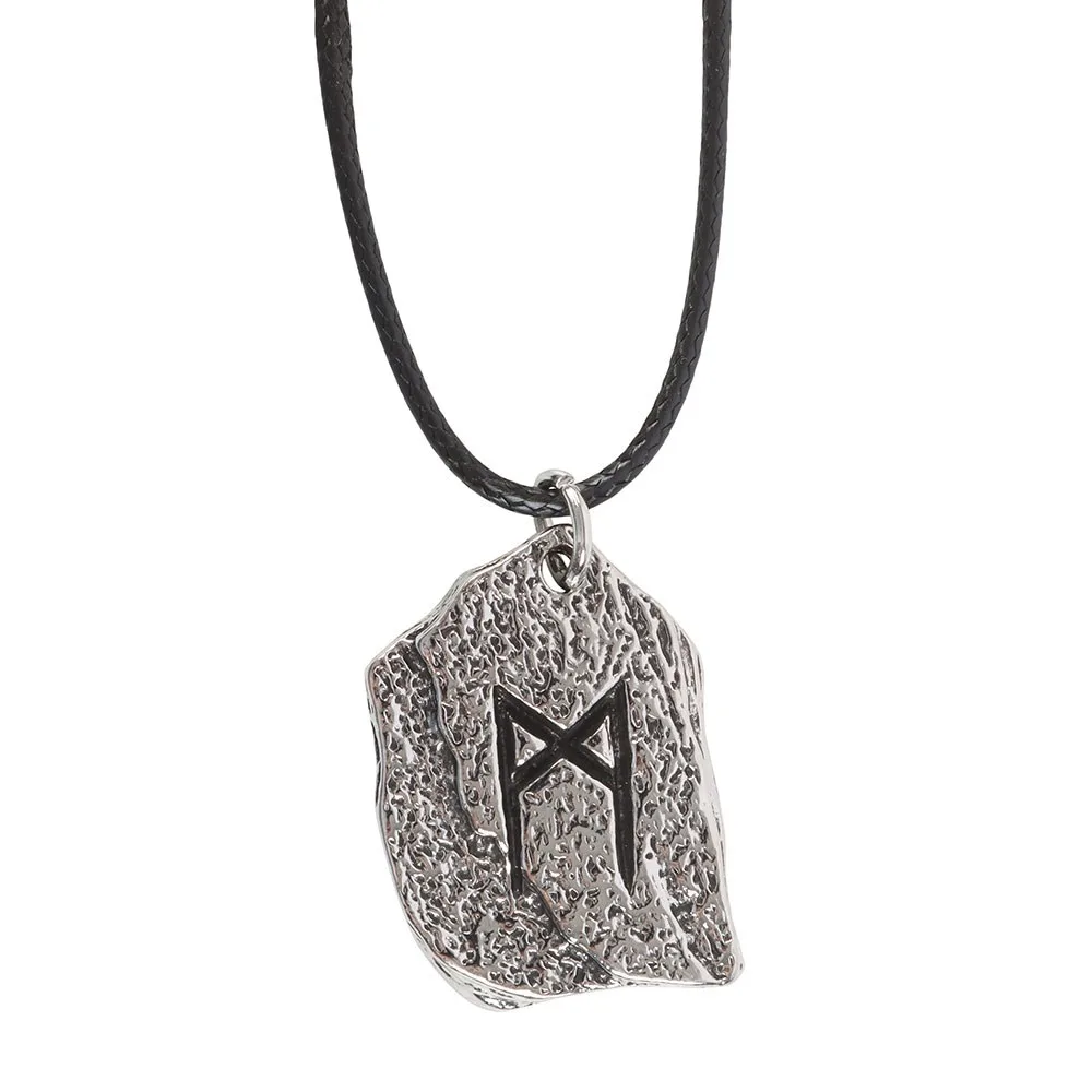 Rune of Transformation Viking Cord Necklace - Image 4
