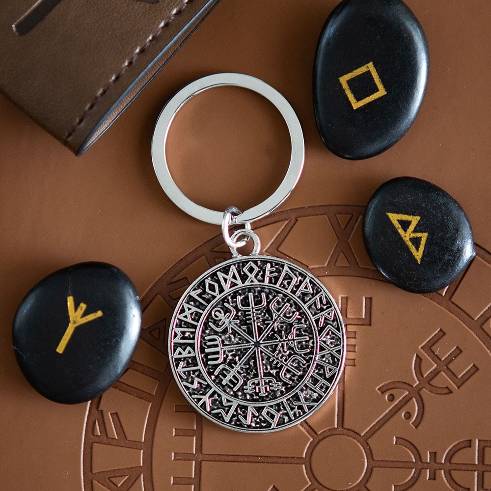 Pathfinder Vegvisir Keyring Pathfinder Vegvisir Keyring