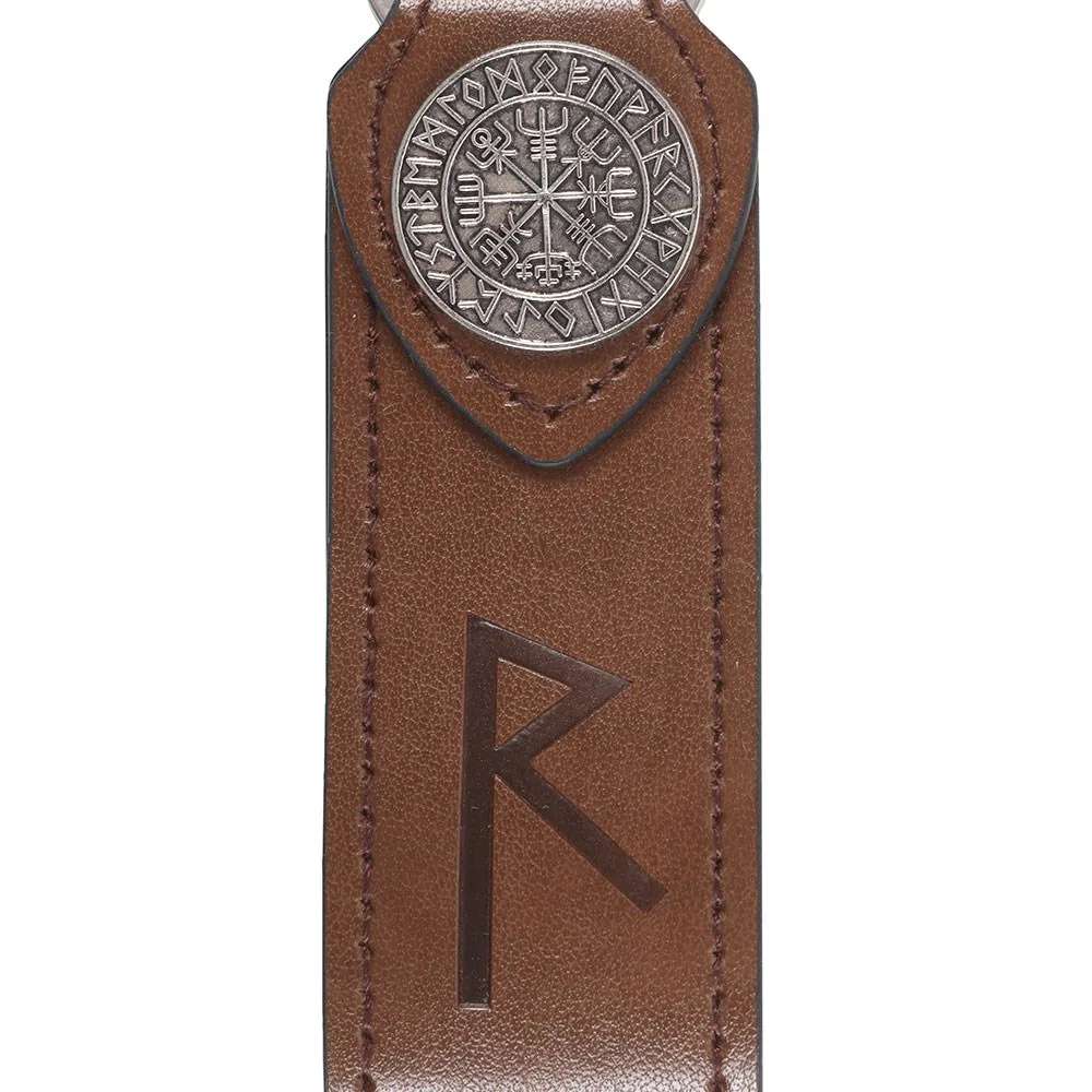 Journey Viking Rune Faux Leather Keyring - Image 3