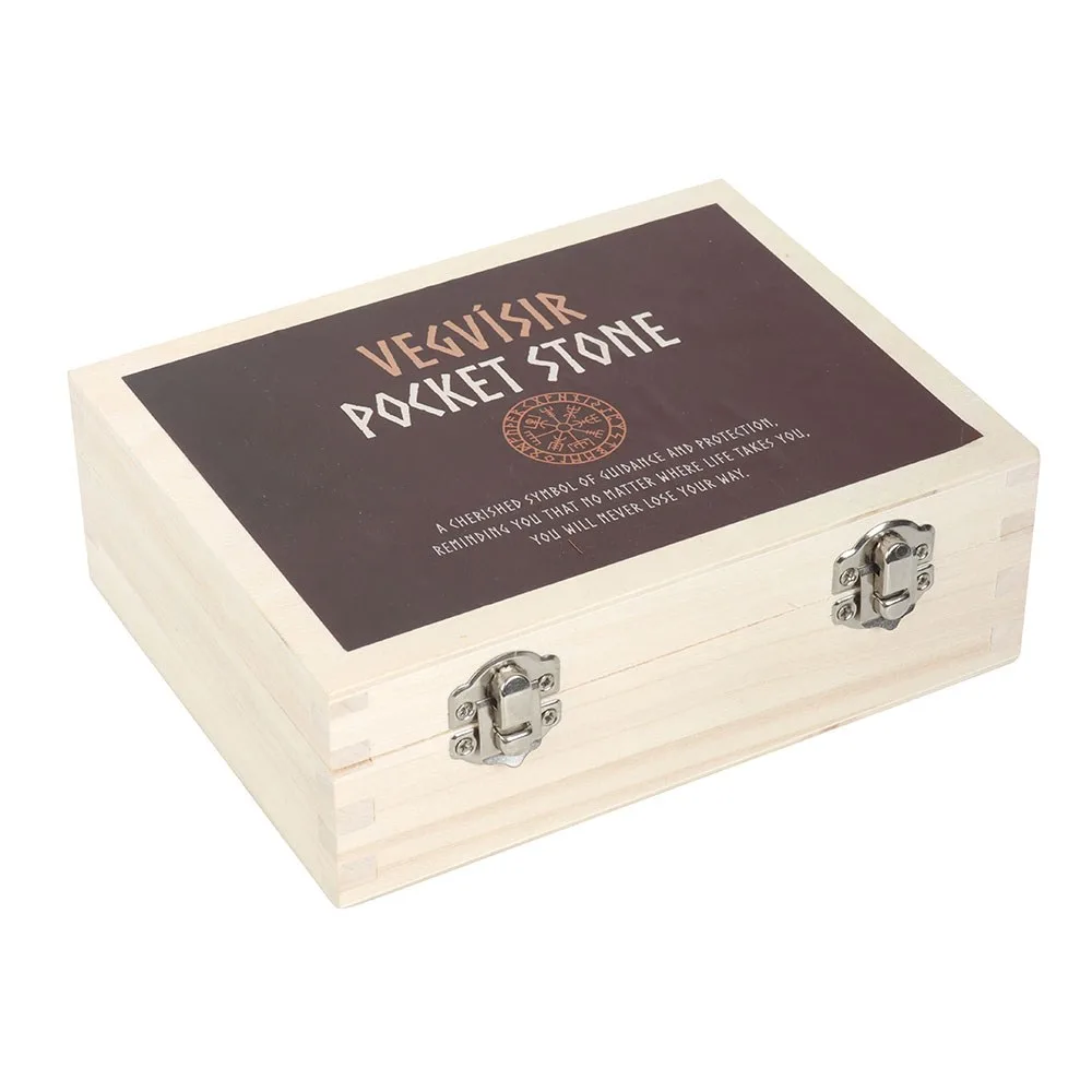 Box of 24 Vegvisir Viking Compass Pocket Stones - Image 4