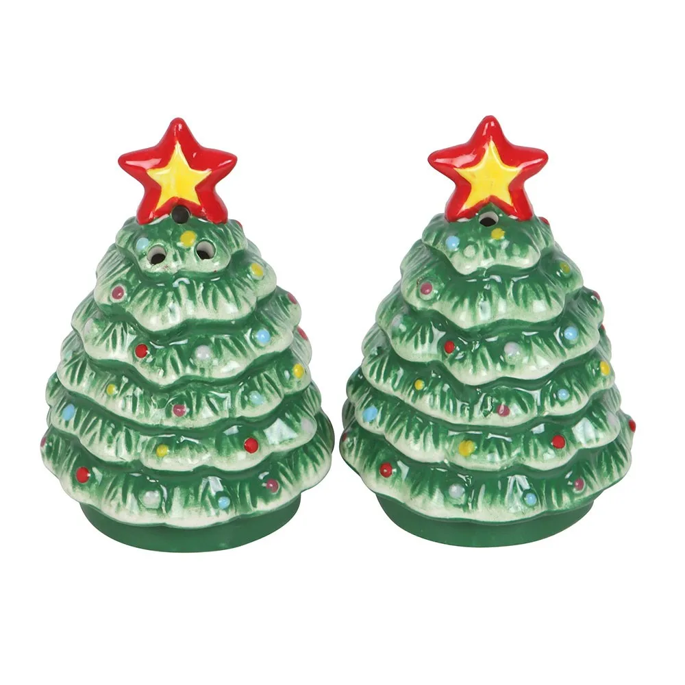 Nostalgic Christmas Trees Salt & Pepper Shakers - Image 2